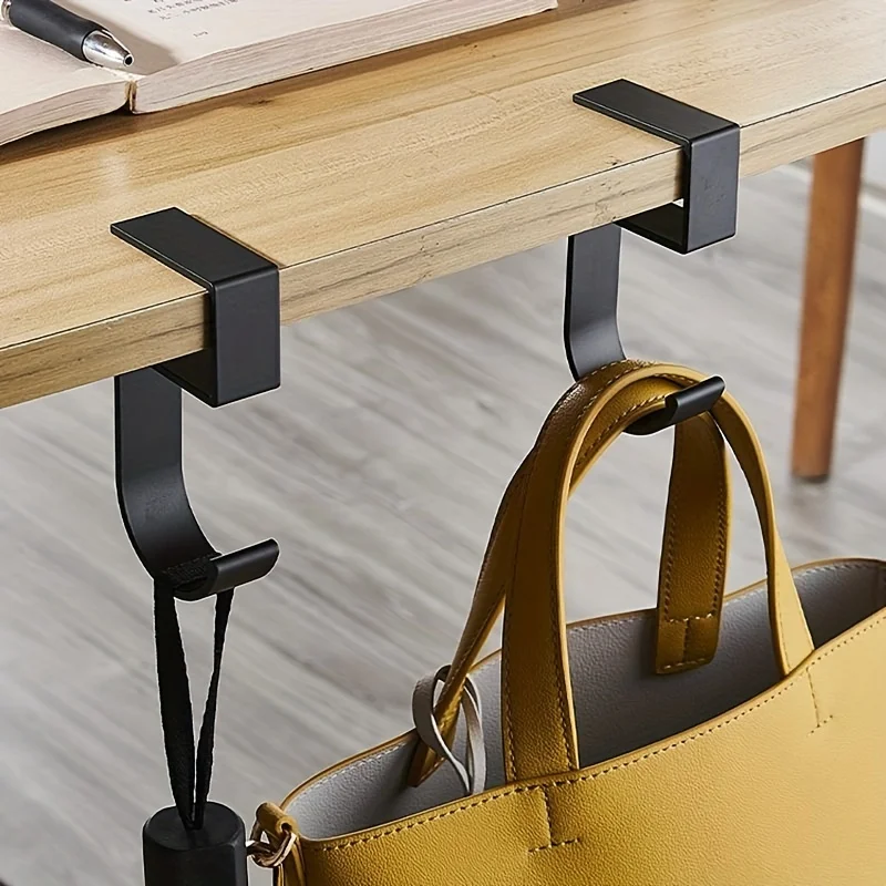 อลูมิเนียมโต๊ะ Hook Organizer  - Desk Setup Black And White บทวิจารณ์และราคา