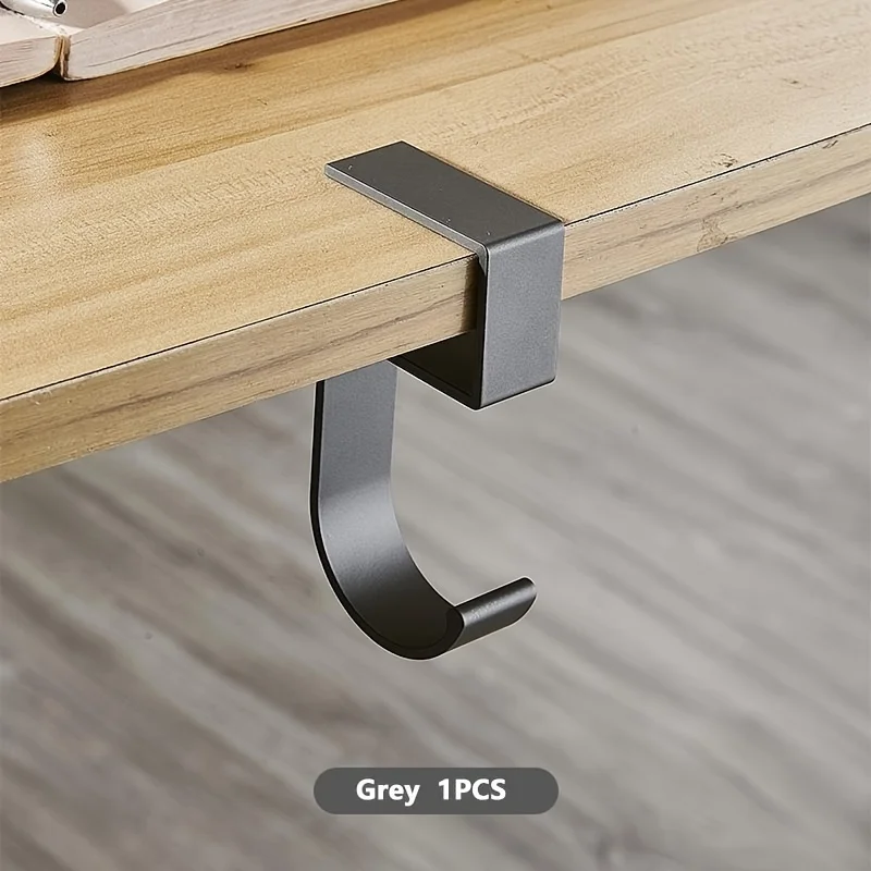 อลูมิเนียมโต๊ะ Hook Organizer  - Desk Setup Black And White บทวิจารณ์และราคา
