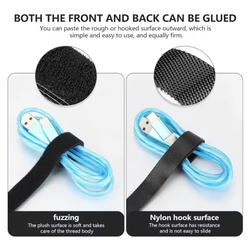 ตัวจัดระเบียบสายเคเบิล 1/5 เมต - Cable Velcro Strap บทวิจารณ์และราคา