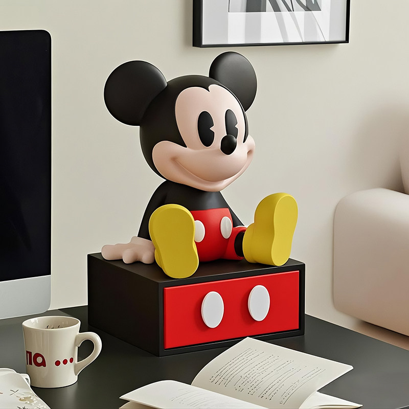 กล่องเก็บของรูปหนูน่ารัก กล่อง - Desk Setup At Home บทวิจารณ์และราคา