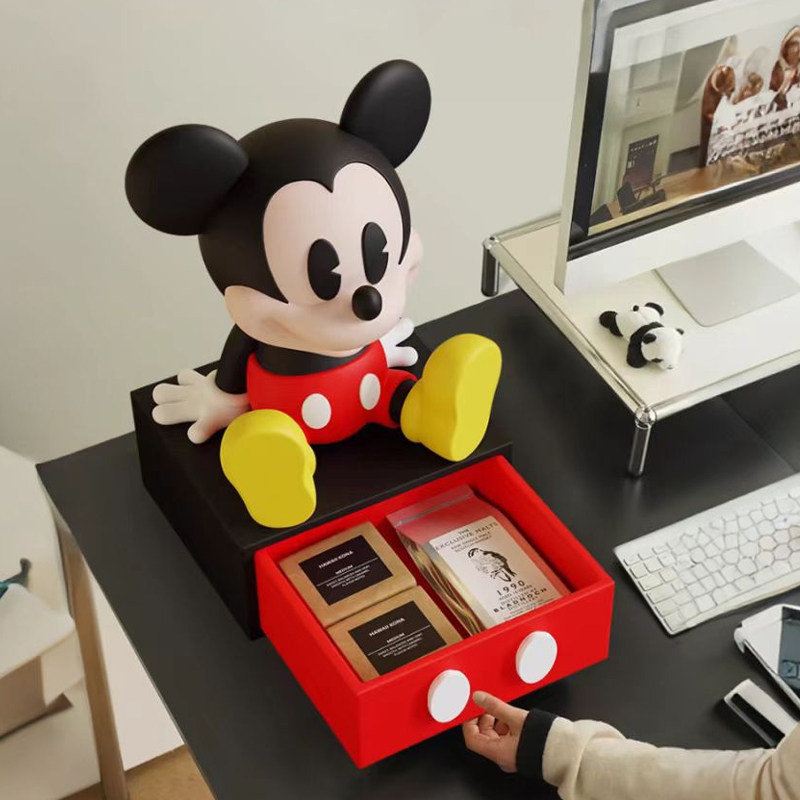 กล่องเก็บของรูปหนูน่ารัก กล่อง - Desk Setup At Home บทวิจารณ์และราคา