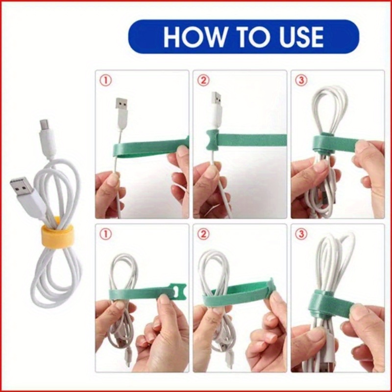 สายรัดเคเบิลแบบใช้ซ้ำได้ 30 ชิ - Cable Velcro Strap บทวิจารณ์และราคา