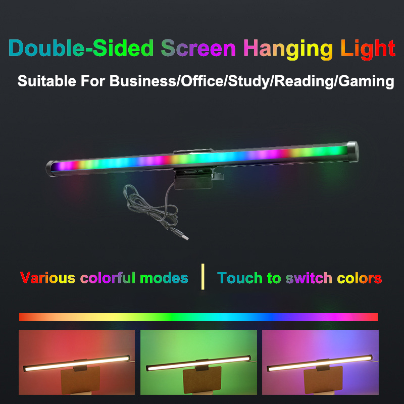โคมไฟตั้งโต๊ะ RGB ขนาด 40 ซม.  - Desk Setup Lighting บทวิจารณ์และราคา