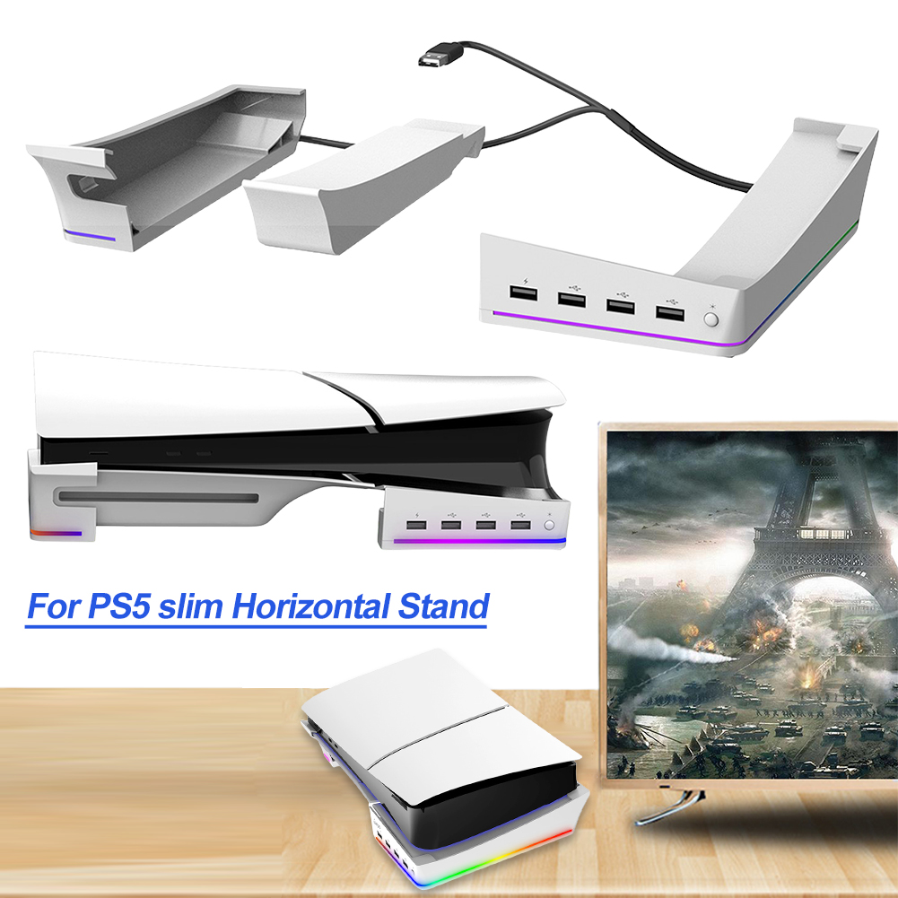 แท่นวางคอนโซลเกมแนวนอนพร้อมโหม - Desk Setup Hub บทวิจารณ์และราคา
