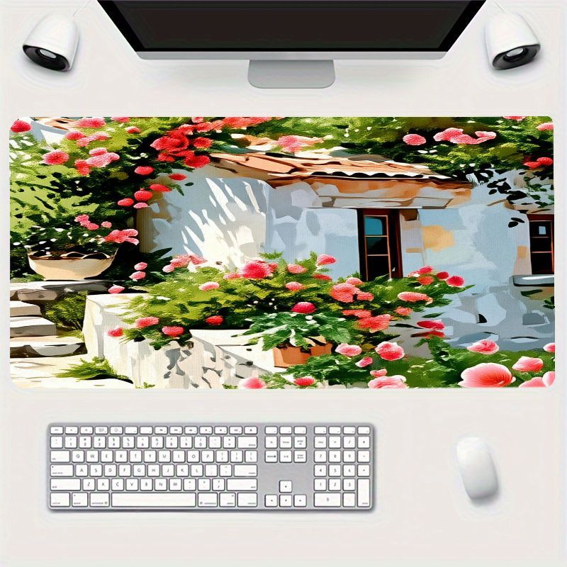 แผ่นรองเมาส์ศิลปะเหล็กสร้างสรร - Desk Setup With Plants บทวิจารณ์และราคา