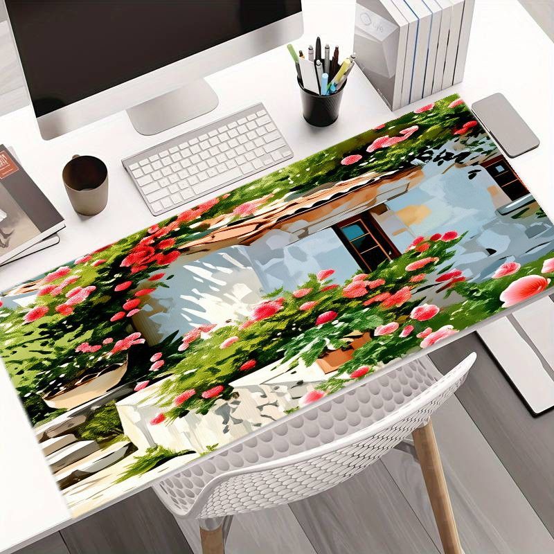 แผ่นรองเมาส์ศิลปะเหล็กสร้างสรร - Desk Setup With Plants บทวิจารณ์และราคา
